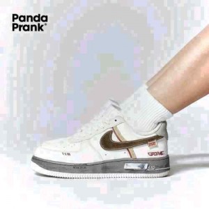 Nikee Airforce 1 X Panda Prank Fog Wrapped