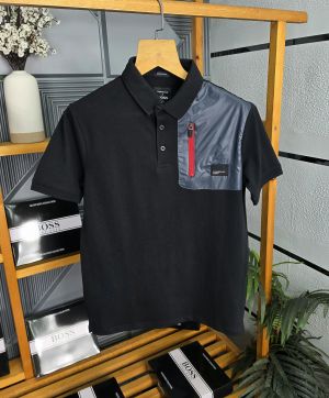 Bs Collor T Shirt Black K260-BK