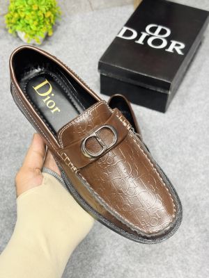 DIOOR Granville_LOAFER_BROWN_CD-LOGO-MONOGRAM-PRINT