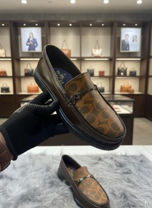 CC Monogram Loafers wit etal Accent