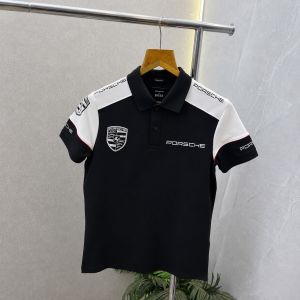 Bos X Porsche Edition Black Premium Polo Tshirt 560