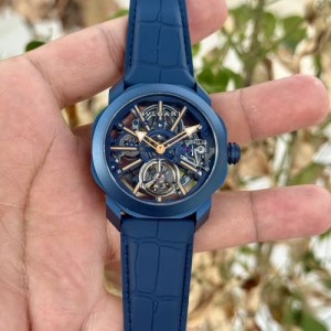 Bvlgari Octo Roma Tourbillion Sapphire Blue
