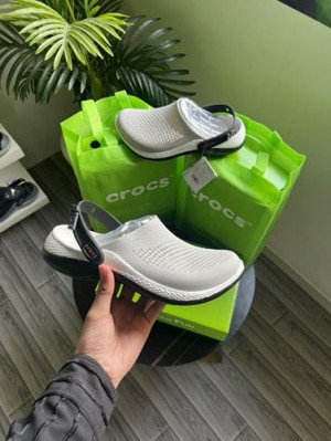 CROCS lite Ride Grey Black