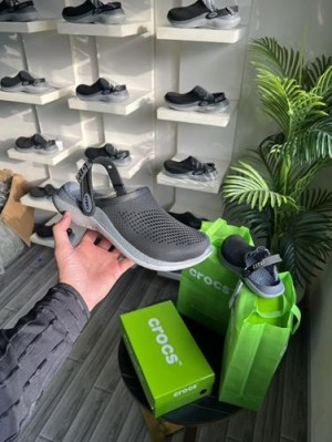 CROCS Lite Ride BLACK GREY