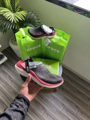 CROCS Lite Ride BLACK RED