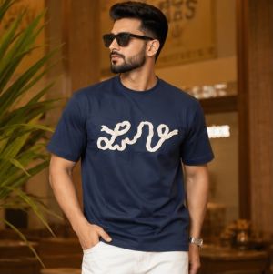 LV NAVY BLUE IMPORTED PREMIUM TSHIRT