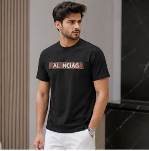 BALENCIAG PREMIUM BLACK IMPORTED TEE