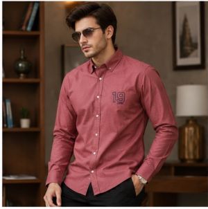 ARMANNI EXCHANGE PINK PREMIUM SHIRT