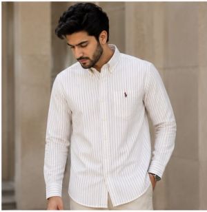 RL POLO WHITE LINING SHIRT IMPORTED