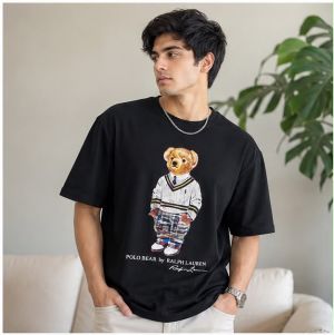 RL POLO PREMIUM CLASSIC TEDDY  TSHIRT