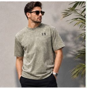 UA ARMOUR GREEN PREMIUM CAMO TEE