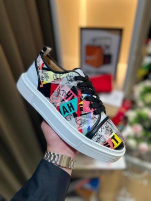 Christian_louboutiin_vieira_print_ _junior_premium_sneaker Sale