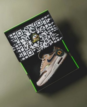 Air max 1 University Of Oregon same box