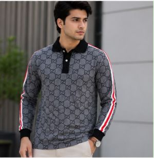 GUCCCI PREMIUM GREY IMPORTED FULL SLEEVS