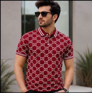 GUCCCI PREMIUM RED IMPORTED POLO