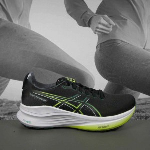 Asicss Gel-Kayano 32 Black Jasper Green 1161