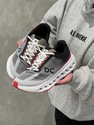 On Cloud Surfer NEXT WHITE BLACK RED Sale