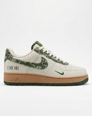 NIKKE AIRFORCE 1 X DIOOR BEIGE GREEN