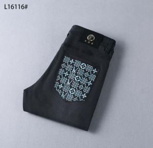 LOUI.VUITTON.IMP.PREMIUM.JADEBLACK.HYPERFLEX.DENIM.JEANS.CS413