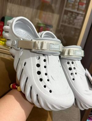 Croccss Echo Clog All White