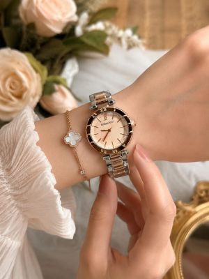 Audemars l Piguet Women Rosegold Two Tone Curve Dial