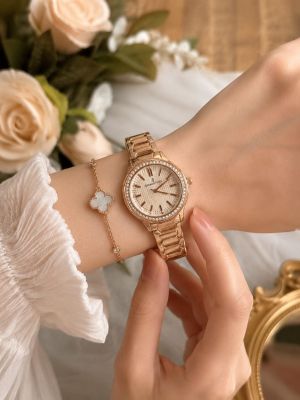 Audemars l Piguet Women Rosegold Diamond 