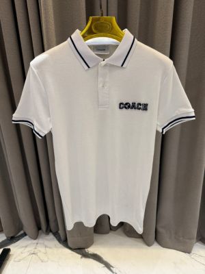 Coac_imported primium Polo Tshirt white