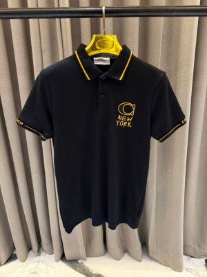 Coac_imported Primium polo Tshirt Black 