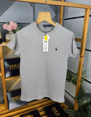 RL Polo  T Shirt Silver K232-SL