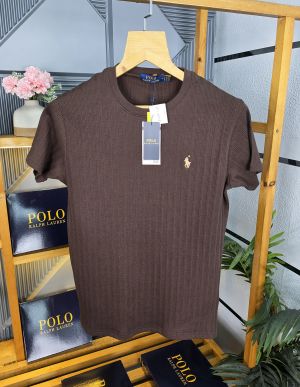 RL Polo  T Shirt CoffeeK232-CF