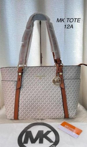 Mk Sullivan Saffiano Tote Bag With Dust Bag & MK logo