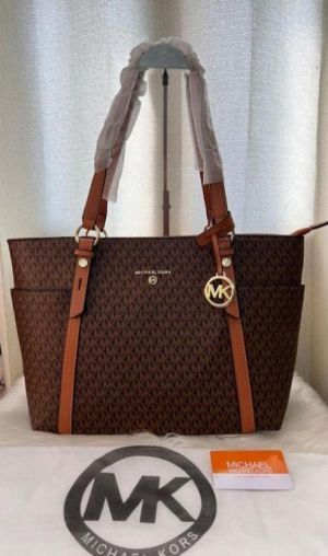 Mk Sullivan Saffiano Tote Bag With Dust Bag