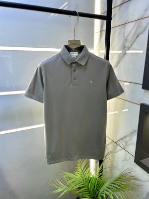 Calvi Klein Grey Collar Neck Premium Polo T-shirt F5015-GY