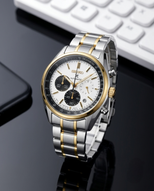 Seiko Prospex Chronograph 2 ton Silver-White 