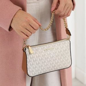 Michaell Kors CB Chain Pouchette With OriginalBox CarryBag & DustCover