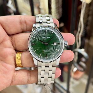 Seikk_o Presage Cocktail Time Mockingbird silver green 