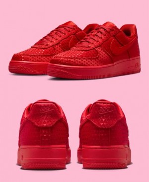 Airforce 1 Womens Valentines Day Red
