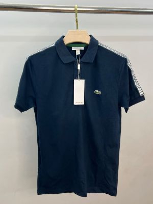 Lacost Polo Nevy blue 240 GSM cotton Pique fabric Polo sale 1875