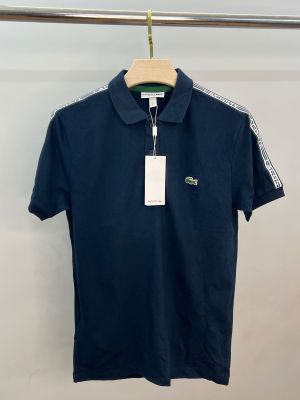 Lacost Polo Navy blue 240 GSM cotton Pique fabric Polo sale 369