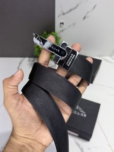 Jaguar J-901 black brown reversible belt with og box 