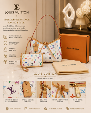 LOUIIS VUITTON x TAKASHI MURAKAMI GIFT SET BAG WITH OG BOX PACKING