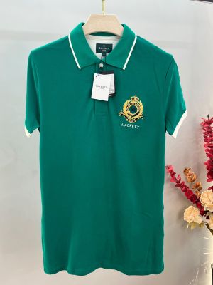 Hacket Polo Green 240 GSM cotton Pique fabric Polo sale 893
