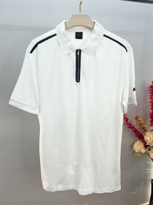 Hacket Polo white 240 GSM cotton Pique fabric Polo sale 111