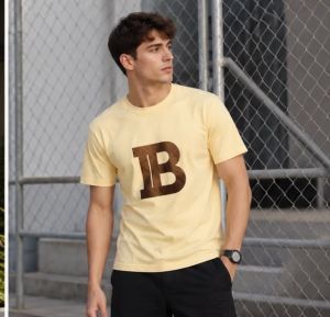 BALMAIIN PREMIUM CREME TSHIRT