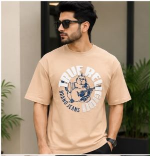 TRUE RELIGION LIGHT BROWN PREMIUM TSHIRT
