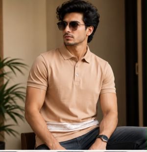 COACCH PREMIUM BEIGE IMPORTED POLO