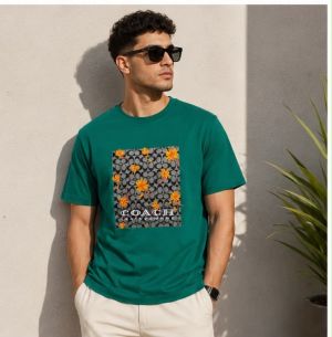 COACCH PREMIUM GREEN IMPORTED T SHIRT