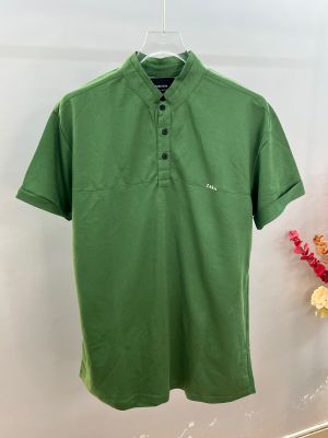 Zar polo green 240 GSM cotton Pique fabric Polo sale 198