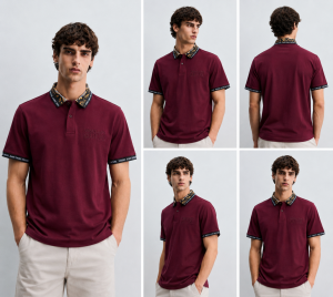 Versac- IMPORTED STORE ARTICLE POLO T-SHIRT