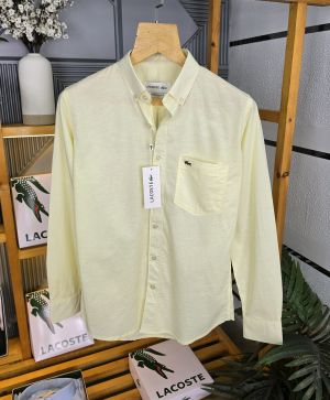 Lac Lenin Collor Shirt Lemon K254-LN